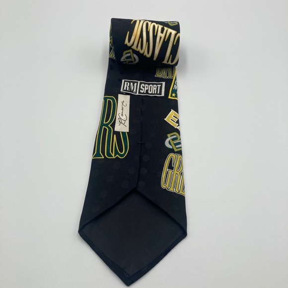 Vintage 1993 Green Bay Packers NFL Silk‎ Tie RM Sport Classic Collection - Picture 6 of 7